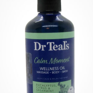 Dr Teal’s Calm Moment Wellness Oil /Massage/Body/Bath ,Eucalyptus, Citrus & Spearmint